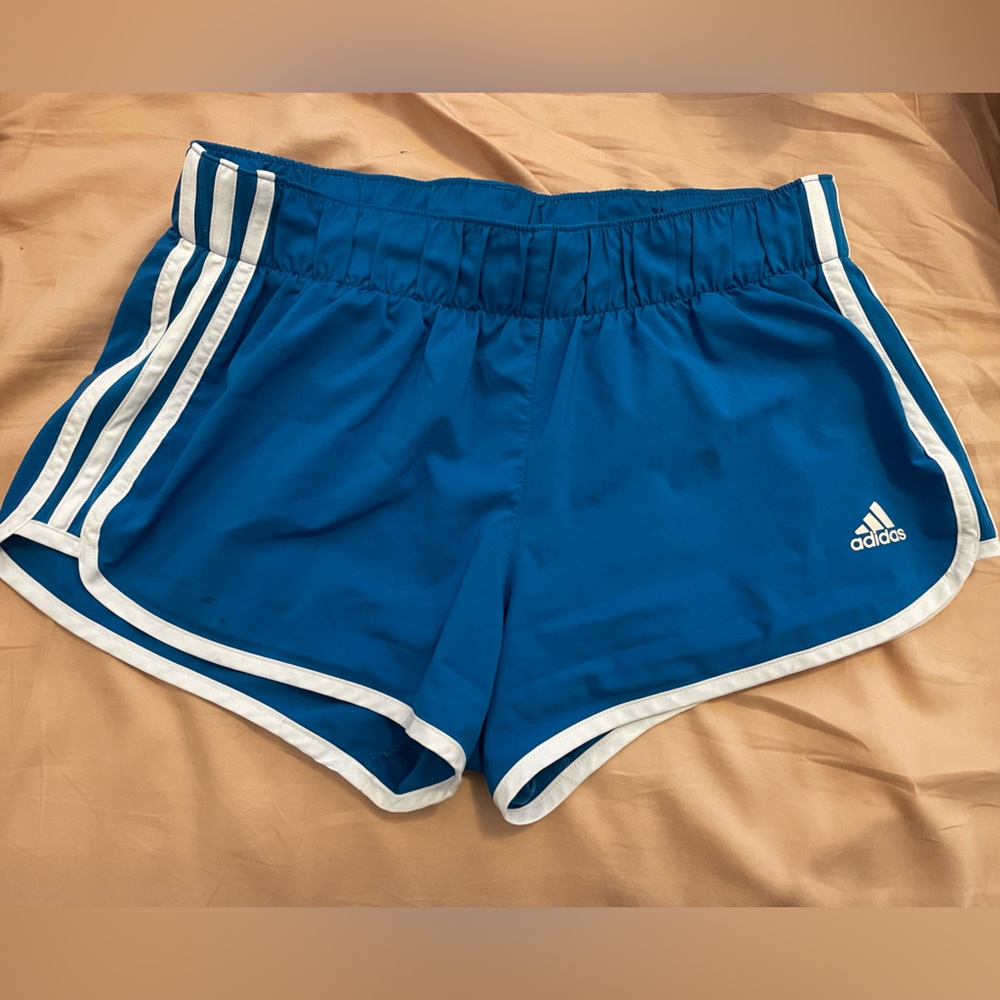 Adidas Climalite Aktiv blue workout shorts